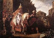 Pieter Lastman Triumph of Mordechai oil painting reproduction